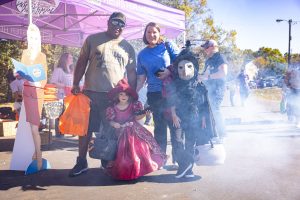 Family at Smart Start Book Bash