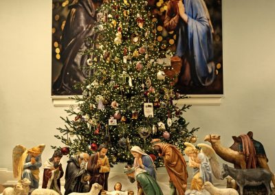 Mitford Christmas Scene Hudson NC HUB