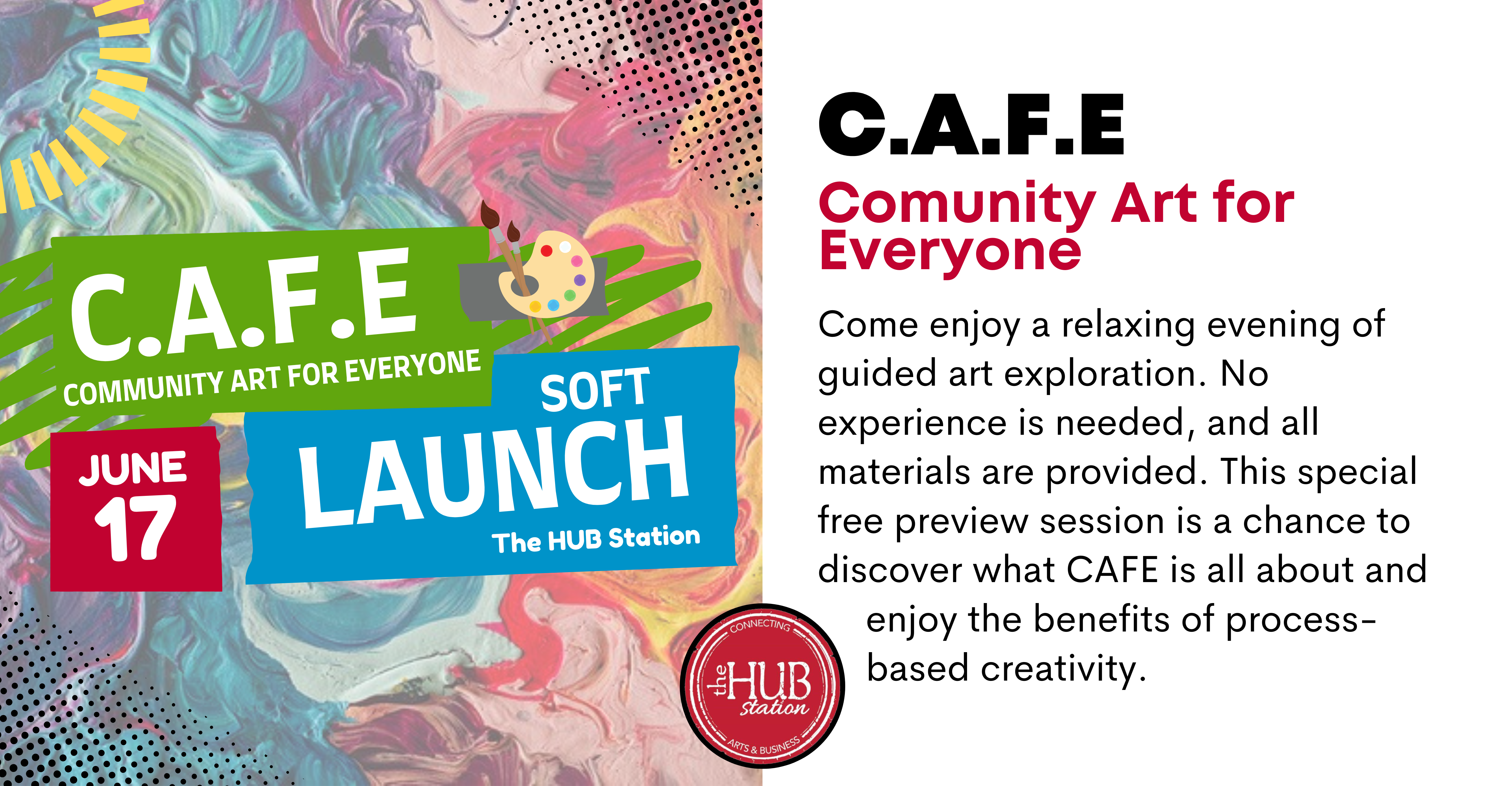 Cafe Community Art for Everyone Studio