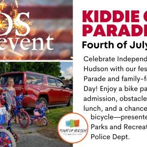 July Fourth_Kiddie Car Parade_Hudson NC_Free Family Event