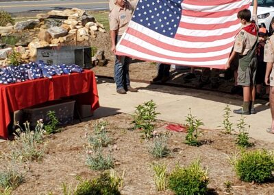 Flag Retirement Ceremony Hudson