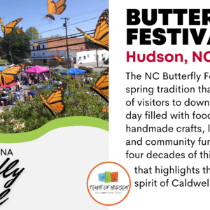 NC Butterfly Festival Hudson 2026