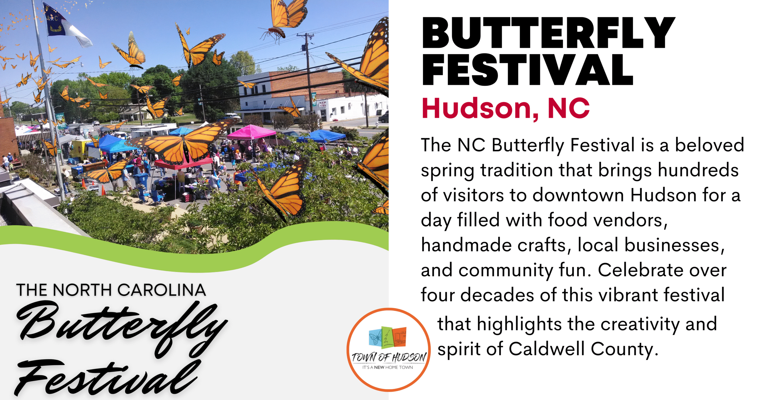 NC Butterfly Festival Hudson 2026