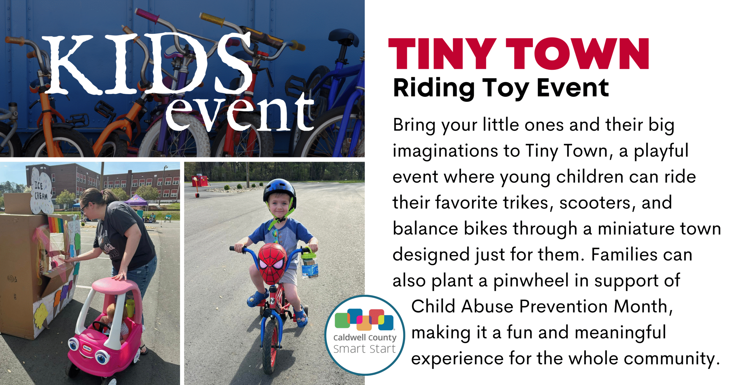 Tiny Town Riding Event Cldwell County Smart Start