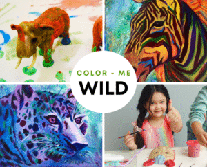Color me Wild Kids Art CAmp HUB Hudson