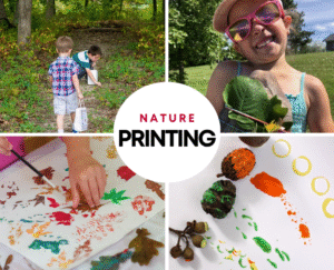 Nature Printing Kids Summer Art Camp HUB Hudson