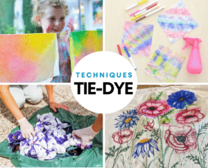 Kids tie dye ary camp hub hudson