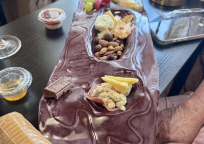 Chun Plum Ceramic Charcuterie Board