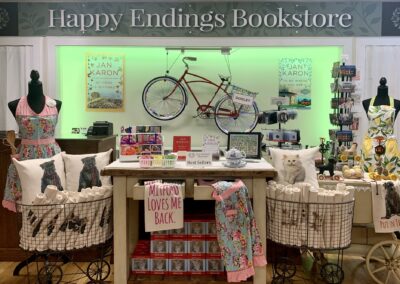 Happy Endings Bookstore Jan Karon HUB Station HUdson NC