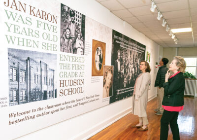 Jan Karon Visiting Mitford Museum